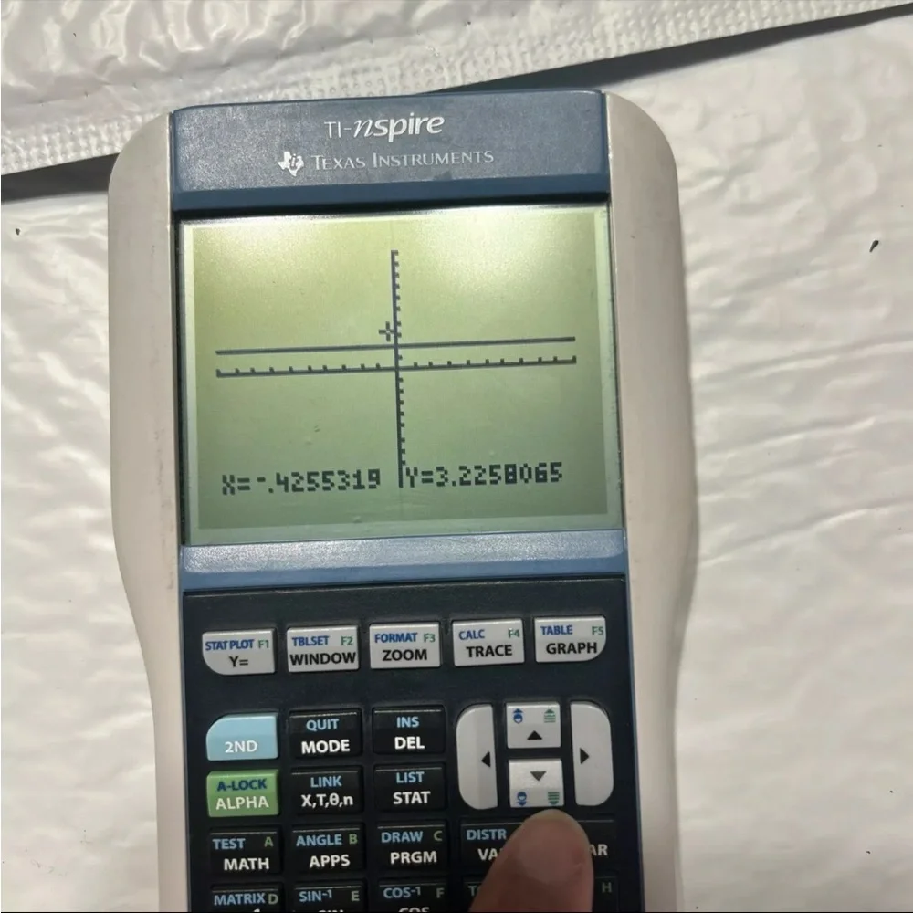 Texas Instrument TI NSPIRE Graphing Calculator W Cover Tested Ti 84 Plus Keypad